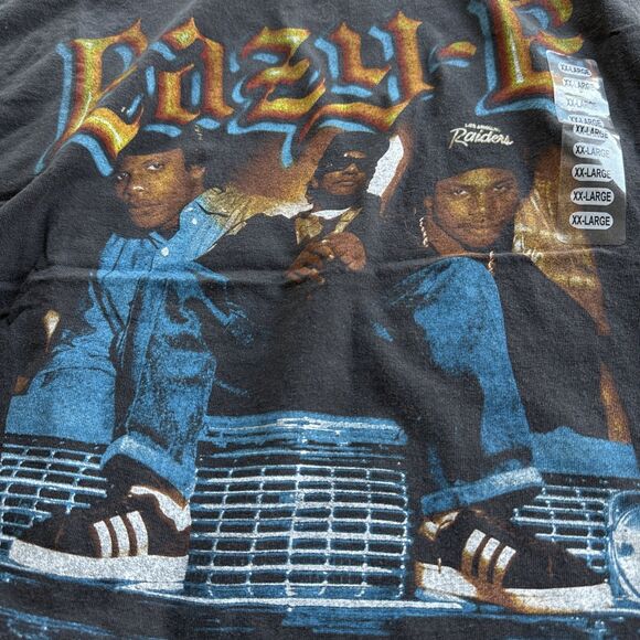 BIG & TALL Eazy-E Graphic TShirt Size 2XL Black 2024 - Picture 2 of 9